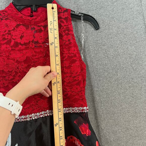 Speechless Girls' High-Low Sleeveless Party Dress Size 7 - Picture 11 of 16